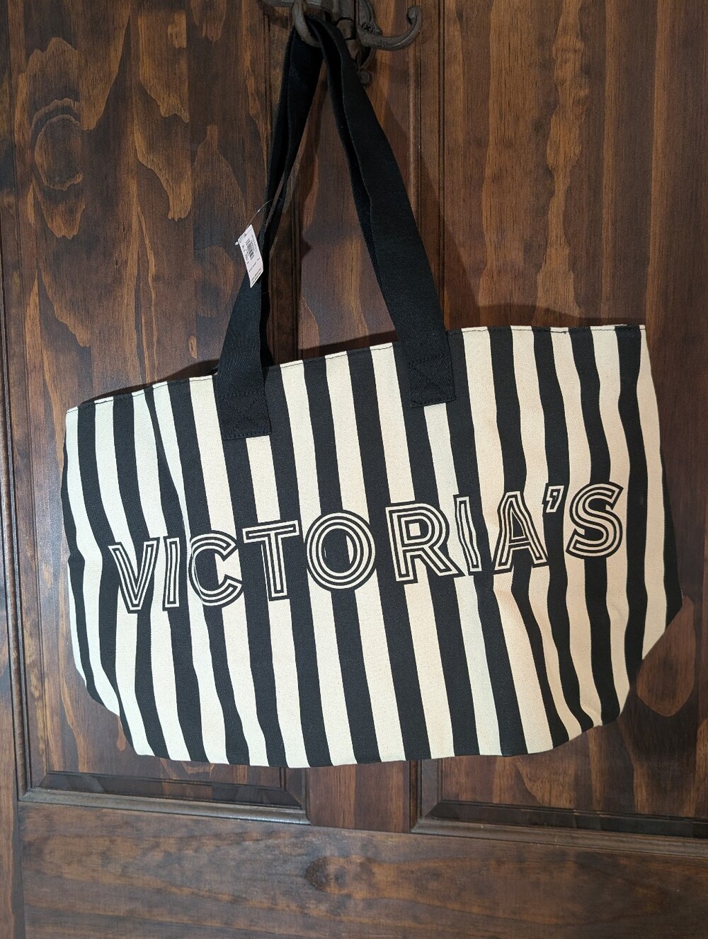 Victoria's Secret Striped Tote Bags (Set) NWT